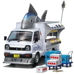 Aoshima Model Kits Aoshima 1/24 Catering Machines #01 Fish Paradise Model Kit