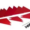 Traxxas 8434R Unlimited Desert Racer Tube Chassis Inner Panel Set, Aluminum (Red)