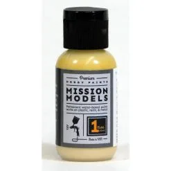 Mission Models MIOMMP-039 Acrylic Model Paint 1oz Bottle, British Sand Yellow Modern