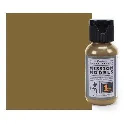 Mission Models MIOMMP-078 Acrylic Model Paint, 1 Oz Bottle, RAF Dark Earth