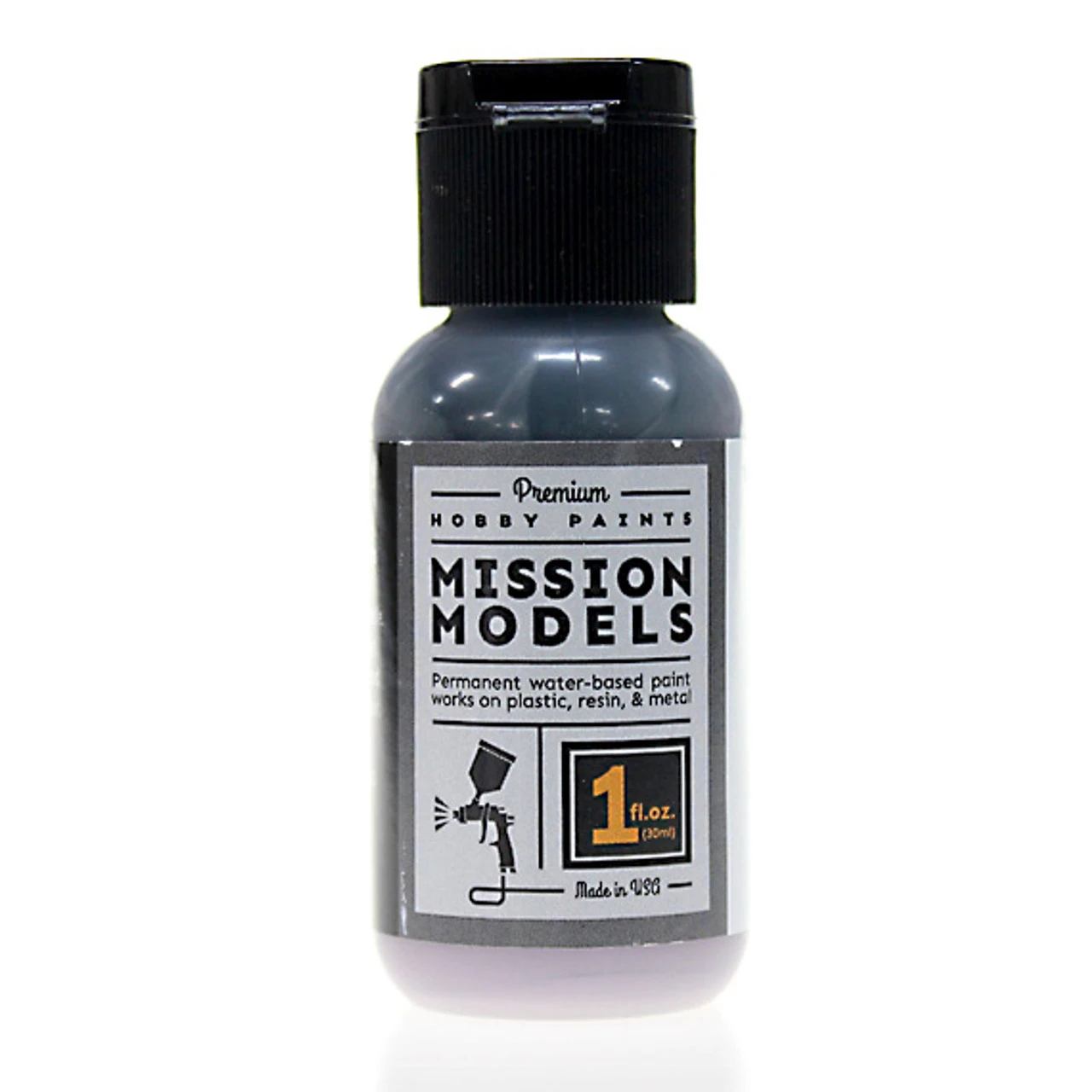 Mission Models MIOMMP-084 Acrylic Model Paint, 1 Oz Bottle, Gunship Grey, FS 36118 1 Mission Models MIOMMP-084 Acrylic Model Paint, 1 Oz Bottle, Gunship Grey, FS 36118