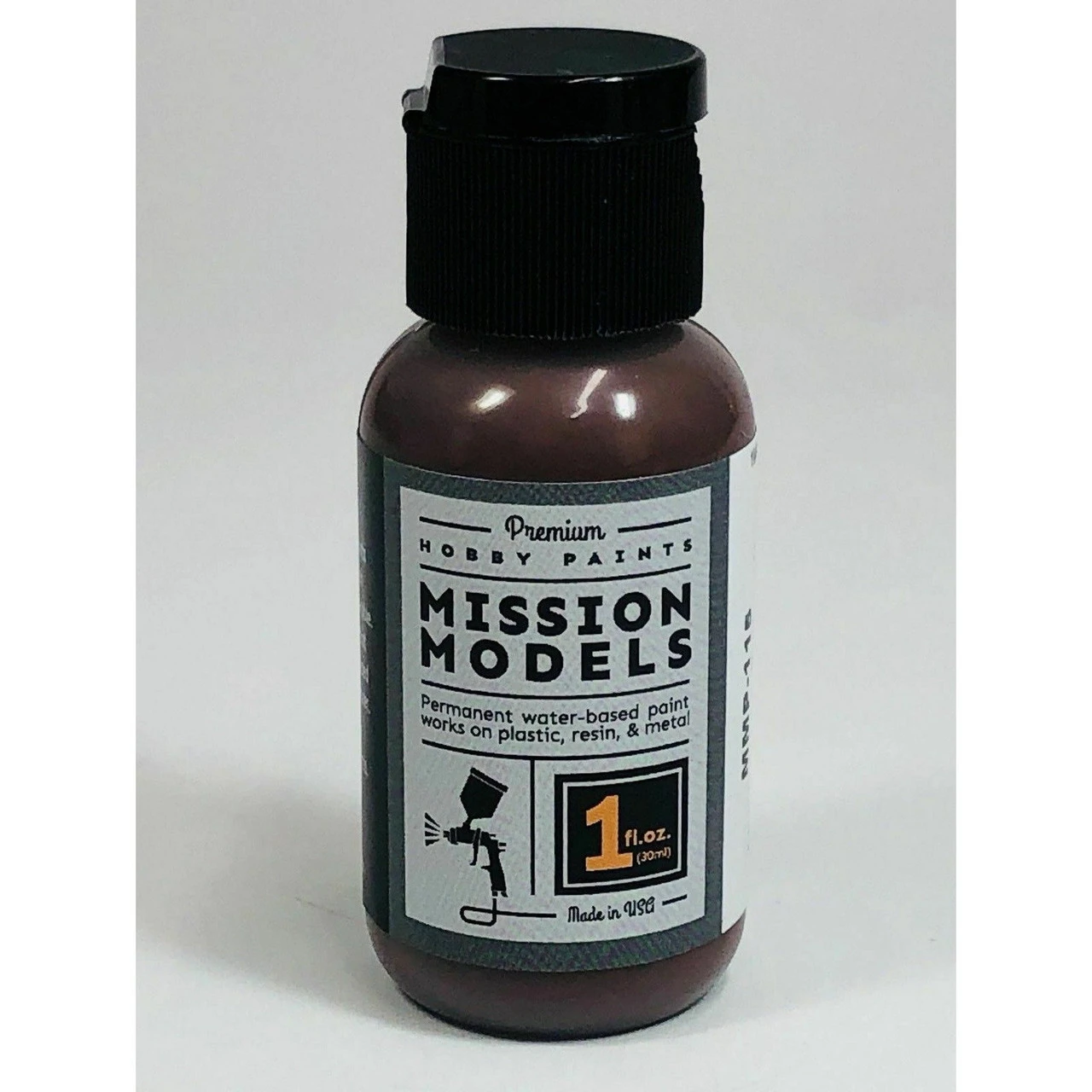 Mission Models MIOMMP-115 Acrylic Model Paint, 1 Oz Bottle, Japanese Propeller Brown WWII 1 Mission Models MIOMMP-115 Acrylic Model Paint, 1 Oz Bottle, Japanese Propeller Brown WWII