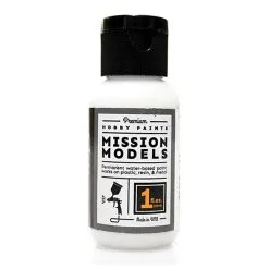 Mission Models MIOMMP-116 Acrylic Model Paint, 1 Oz Bottle, Light Grey, FS 36495