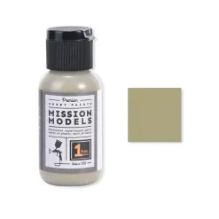 Mission Models MIOMMP-127 Acrylic Model Paint, 1oz Bottle, Concrete 1 (Dark)