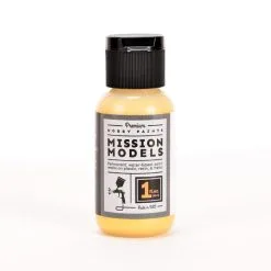 Mission Models MIOMMP-145 Acrylic Model Paint, 1oz Bottle, Pearl Solid Gold