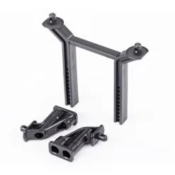 Traxxas 8853X Complete Front And Rear Set Body Mounts And Posts, TRX-6 Hauler