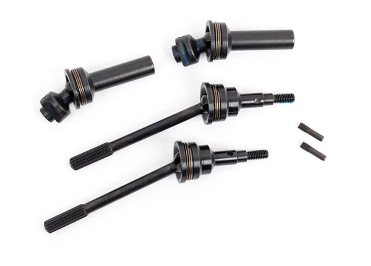 Traxxas 9051R Driveshafts, Front, Extreme Heavy Duty, (for Use With #9080 Upgrade Kit) 1 Traxxas 9051R Driveshafts, Front, Extreme Heavy Duty, (for Use With #9080 Upgrade Kit)