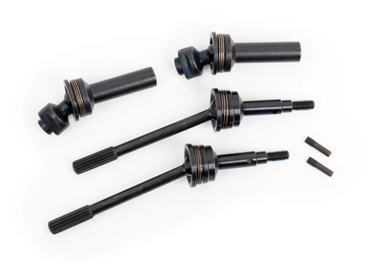 Traxxas 9052R Driveshafts, Rear, Extreme Heavy Duty (for Use With #9080 Upgrade Kit) 1 Traxxas 9052R Driveshafts, Rear, Extreme Heavy Duty (for Use With #9080 Upgrade Kit)