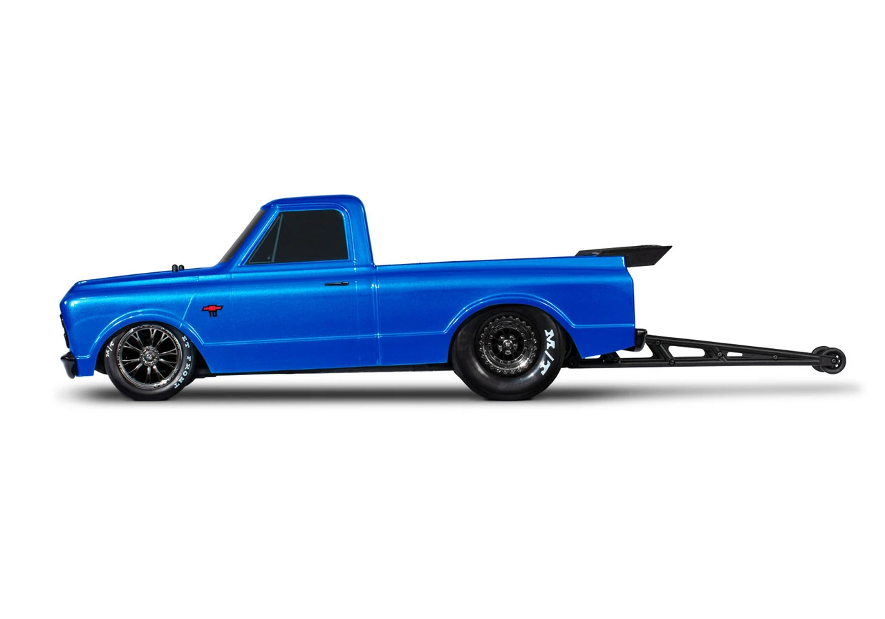 Traxxas 9411X Chevrolet C10 Slash Drag Body, Blue 2 Traxxas 9411X Chevrolet C10 Slash Drag Body, Blue - Image 2