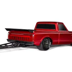 Traxxas 9411R Chevrolet C10 Slash Drag Body, Red -Toys and Hobbies Shop 94076 4 C10 Drag Slash RED 3qtr REAR 99692.1645543772