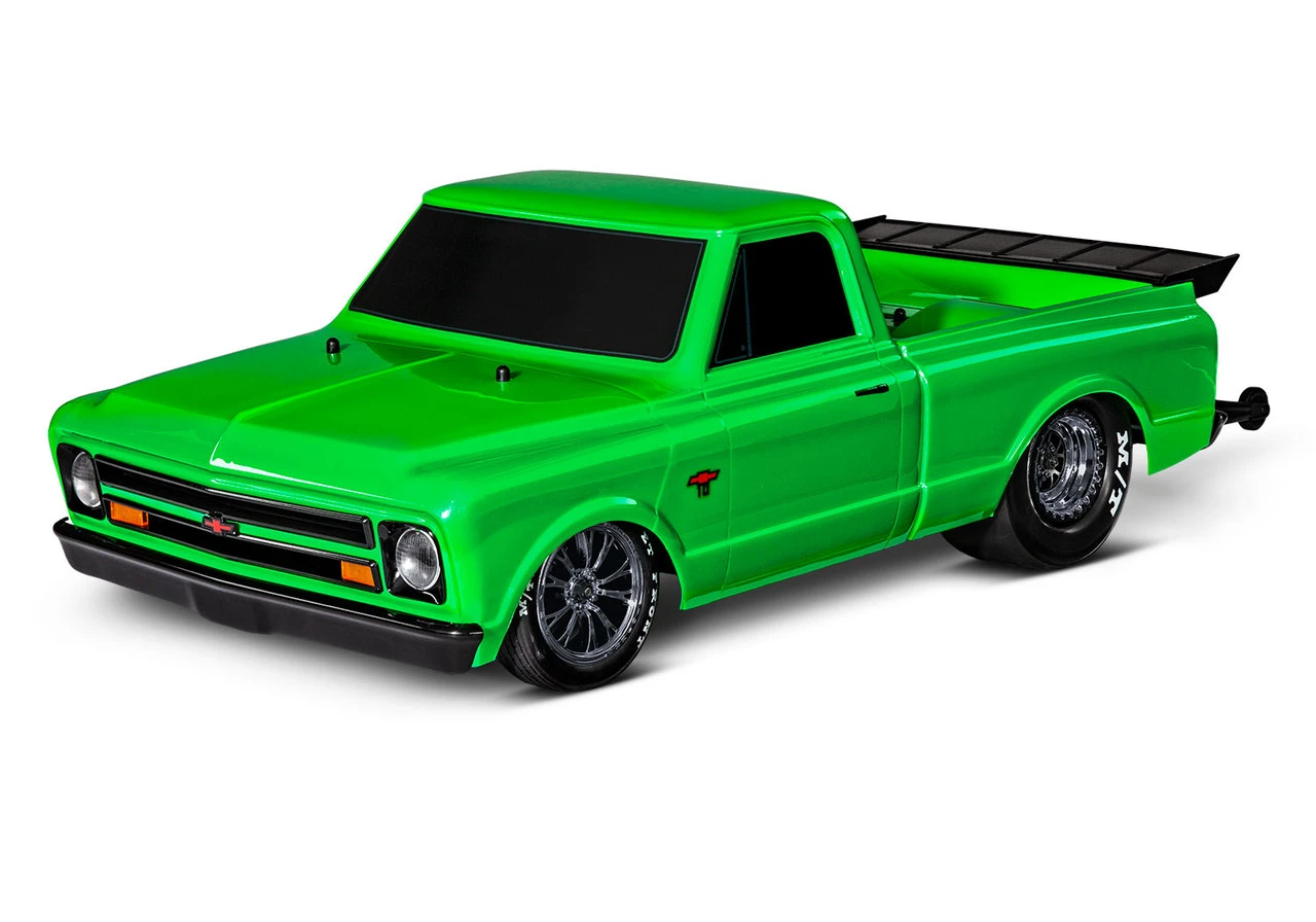 Traxxas 9411G Chevrolet C10 Green Slash Drag Body 3 Traxxas 9411G Chevrolet C10 Green Slash Drag Body - Image 3