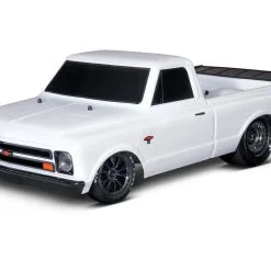 Traxxas 9411T Chevrolet C10 Slash Drag Body, White -Toys and Hobbies Shop 94076 4 Drag Slash 3qtr Front High WHT 47807.1645543897