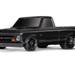 Traxxas 9411A Chevrolet C10 Slash Drag Body, Black -Toys and Hobbies Shop 94076 4 Drag Slash 3qtr Front Low BLK 58284.1645544000