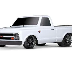 Traxxas 9411T Chevrolet C10 Slash Drag Body, White -Toys and Hobbies Shop 94076 4 Drag Slash 3qtr Front Low WHT 03727.1645543904