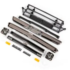 Traxxas 9415X Chevrolet C10 Body Accessories, Black Chrome