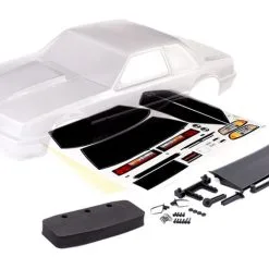 Traxxas 9421 Ford Mustang Fox Body, Clear