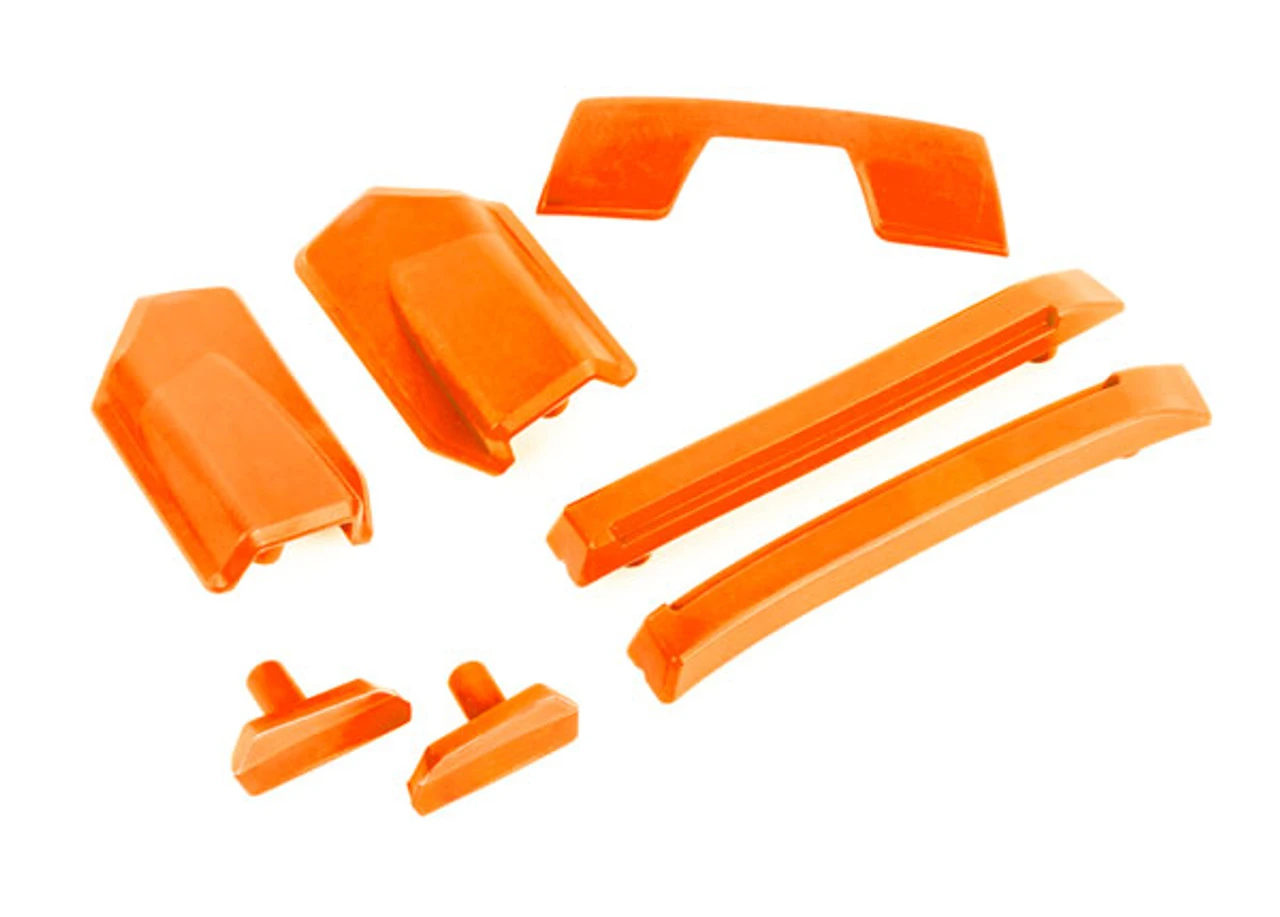 Traxxas 9510T Body Reinforcement Set For #9511 Body, Orange 1 Traxxas 9510T Body Reinforcement Set For #9511 Body, Orange
