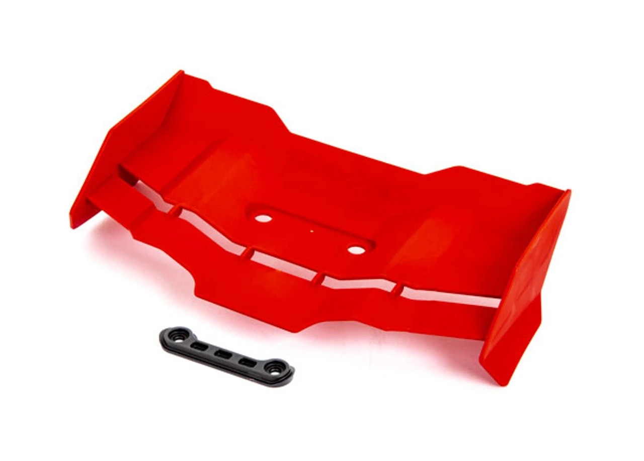 Traxxas 9517R Wing/Wing Washer, Sledge, Red 1 Traxxas 9517R Wing/Wing Washer, Sledge, Red