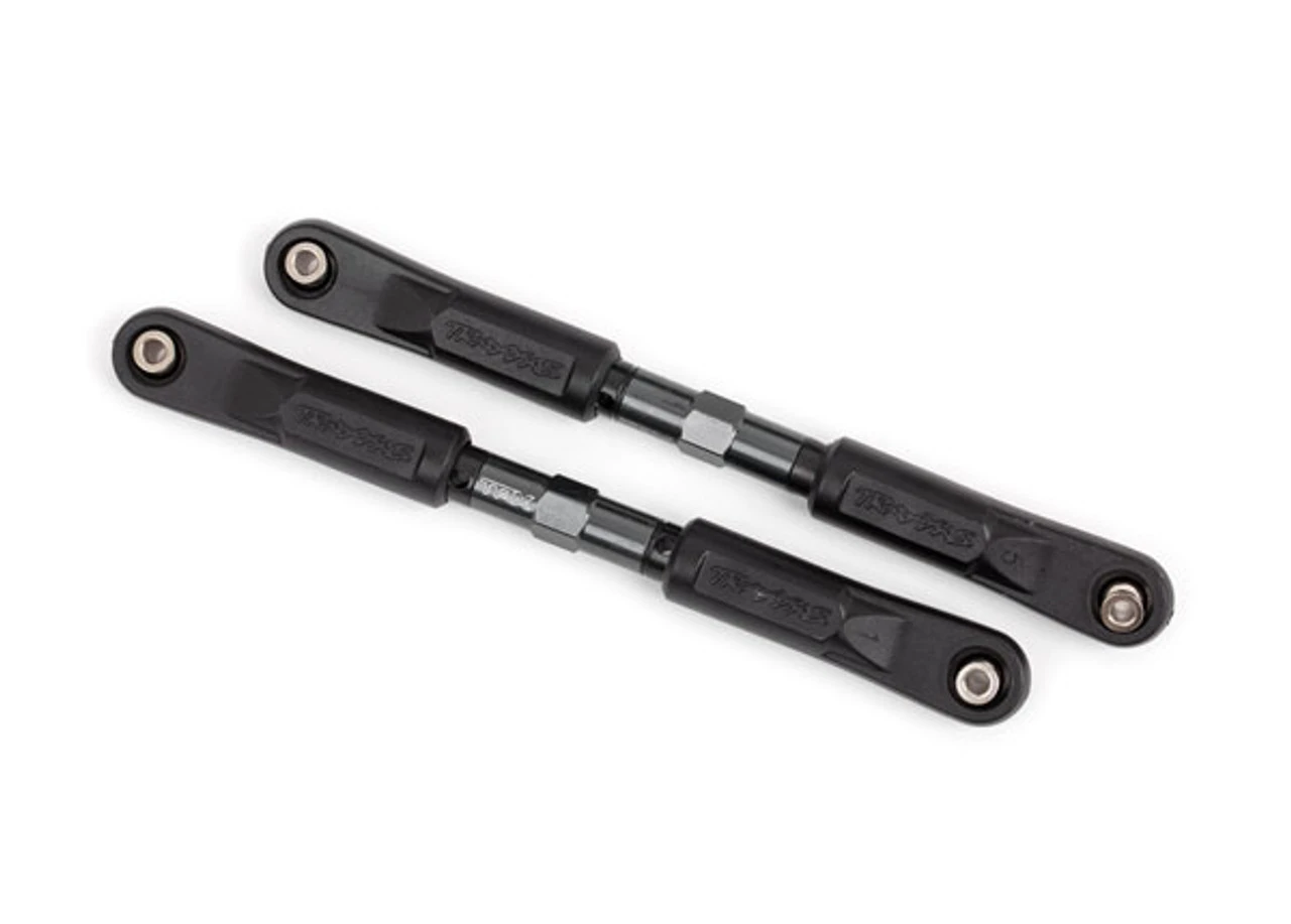 Traxxas 9547A Camber Links, Front, Sledge (TUBES Dark Titanium-anodized, 7075-T6 Aluminum, Stronger Than Titanium) (117mm) (2)/ Rod Ends, Assembled With Steel Hollow Balls (4)/ Aluminum Wrench, 8mm (1) 1 Traxxas 9547A Camber Links, Front, Sledge (TUBES Dark Titanium-anodized, 7075-T6 Aluminum, Stronger Than Titanium) (117mm) (2)/ Rod Ends, Assembled With Steel Hollow Balls (4)/ Aluminum Wrench, 8mm (1)