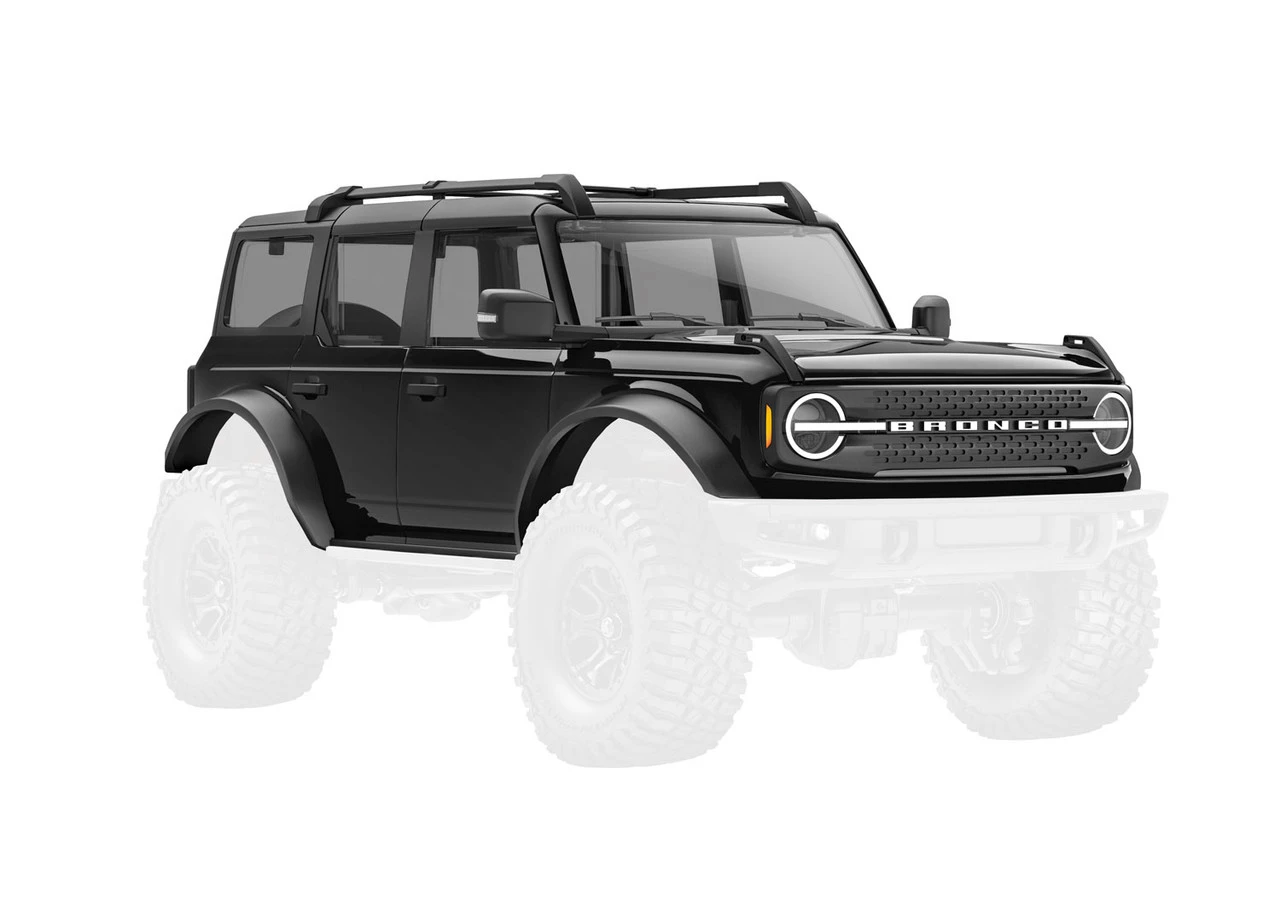 Traxxas 9711-BLK - Body, Ford Bronco, Complete, Black 1 Traxxas 9711-BLK - Body, Ford Bronco, Complete, Black