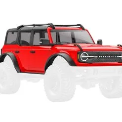 Traxxas 9711-RED - Body, Ford Bronco, Complete, Red
