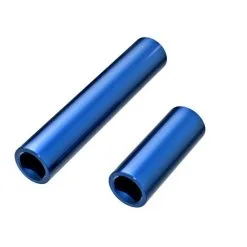 Traxxas 9752-BLUE - Driveshafts, Center, Female, 6061-T6 Aluminum (blue-anodized)