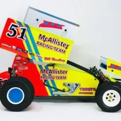 McAllister Racing McAllister #430 Placerville Sprint Body Complete W/ Wings -Toys and Hobbies Shop A430 2 51264.1564087103