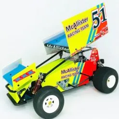 McAllister Racing McAllister #430 Placerville Sprint Body Complete W/ Wings -Toys and Hobbies Shop A430 4 95995.1564087096