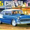 AMT 1119 1/25 1955 Chevy Bel Air Sedan Model Kit