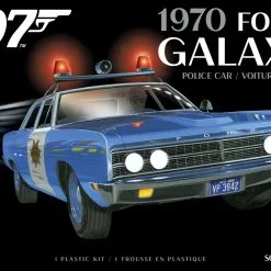 AMT 1172M 1/25 1970 Ford Galaxie Police Car James Bond