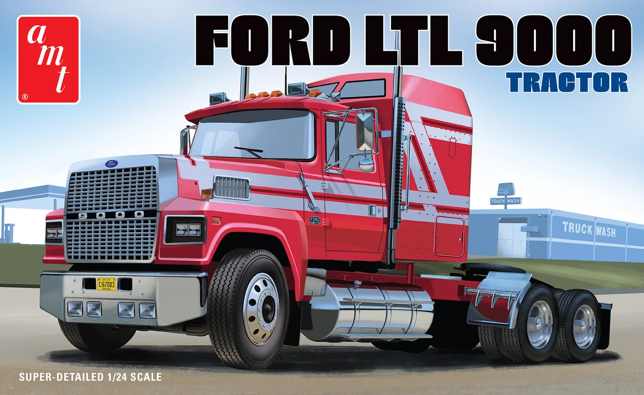 AMT 1238 Ford LTL 9000 Semi Tractor Model Kit 1 AMT 1238 Ford LTL 9000 Semi Tractor Model Kit