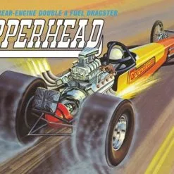 AMT 1282 Copperhead Rear-Engine Dragster 1:25 Model Kit