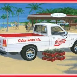 AMT 1306M 1982 Dodge Ram D-50 Pickup Coke 1:25 Model Kit