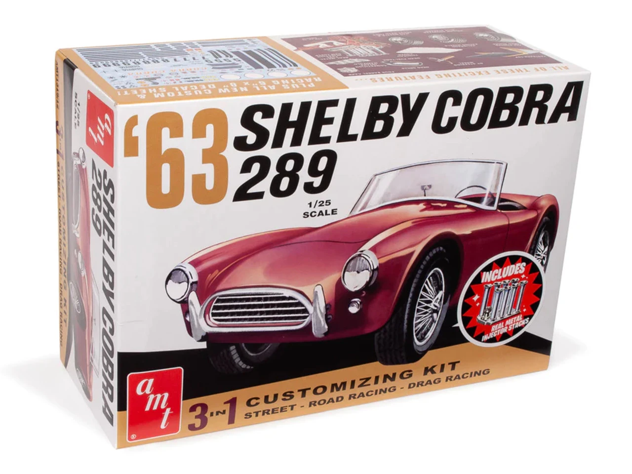 AMT 1319 Shelby Cobra 289 Model Kit 1 AMT 1319 Shelby Cobra 289 Model Kit