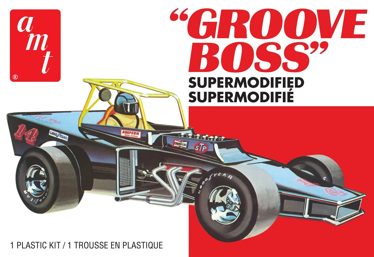 AMT 1329M Groove Boss Super Modified 1/25 Model Kit 1 AMT 1329M Groove Boss Super Modified 1/25 Model Kit