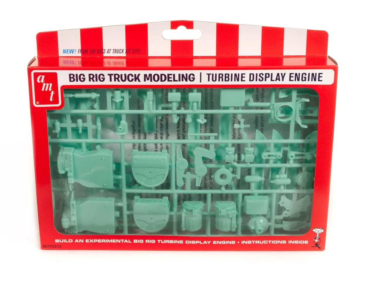 AMT Big Rig Turbine Engine Parts Pack Kit 1 AMT Big Rig Turbine Engine Parts Pack Kit