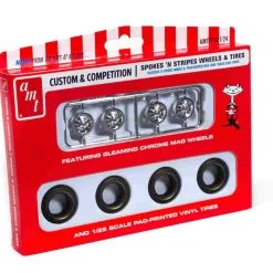 AMT Spokes & Stripes Wheel & Tire Pack