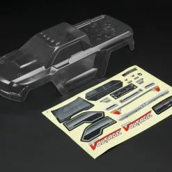 Arrma 402192 Clear Bodyshell With Decals, Granite