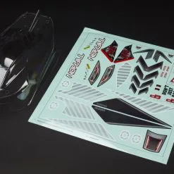 Arrma 402270 Clear Body With Decals Typhon 1/8 4x4 3S BLX