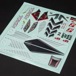 Arrma 402270 Clear Body With Decals Typhon 1/8 4x4 3S BLX -Toys and Hobbies Shop AR402270 2 14780.1558559216