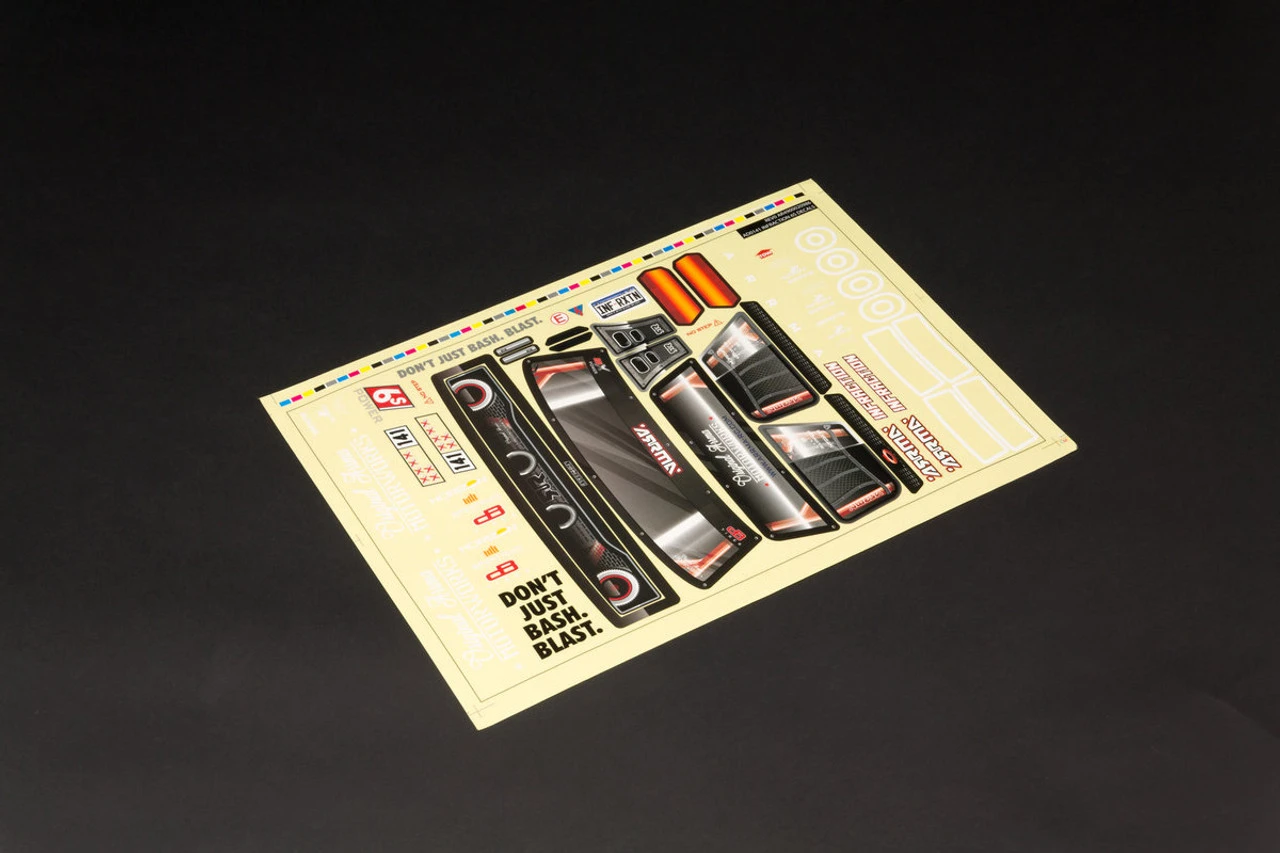 Arrma 410001 Clear Body W/ Decals Infraction 6S BLX 2 Arrma 410001 Clear Body W/ Decals Infraction 6S BLX - Image 2