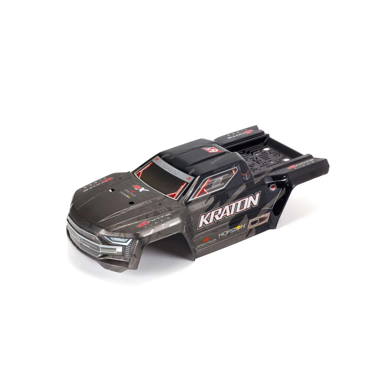 Arrma Kraton EXB 6S Painted Body (Black) 1 Arrma Kraton EXB 6S Painted Body (Black)