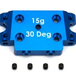 Team Associated 91368 Factory Team 30 Degree Aluminum Bulkhead