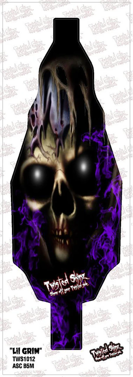 Twisted Skinz 1012 "Little Grim" 9 Mil Chassis Protector (B5M) 1 Twisted Skinz 1012 "Little Grim" 9 Mil Chassis Protector (B5M)