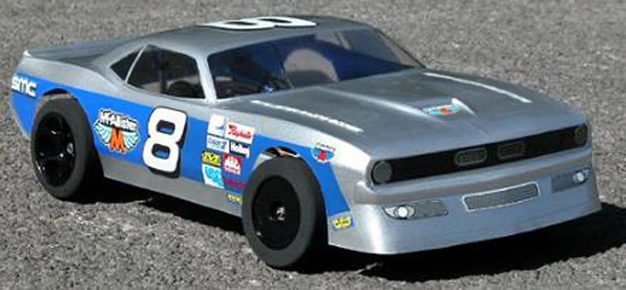 McAllister Racing #134 1/10 1970s Barracuda Street Stock Body 1 McAllister Racing #134 1/10 1970s Barracuda Street Stock Body