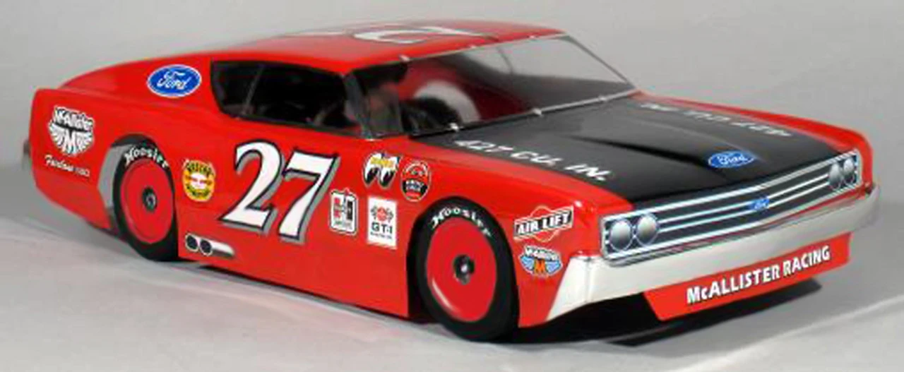 McAllister Racing #303 1/10 1968 Fairlane 500 Street Stock Body 2 McAllister Racing #303 1/10 1968 Fairlane 500 Street Stock Body - Image 2