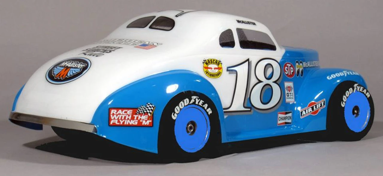 McAllister Racing #309 1940 Bomber Stock Body 2 McAllister Racing #309 1940 Bomber Stock Body - Image 2