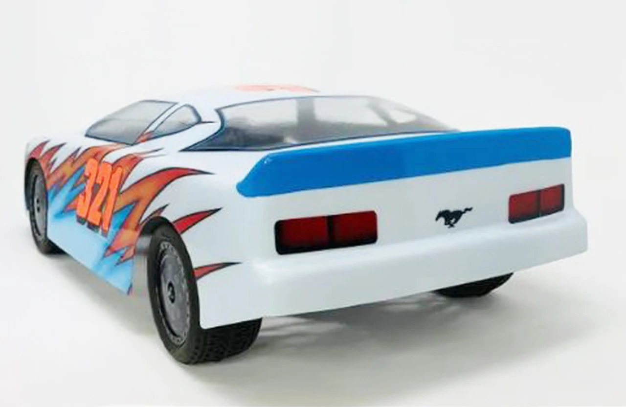 McAllister Racing #321 "Crowd Pleaser" Mustang Street Stock Body 5 McAllister Racing #321 "Crowd Pleaser" Mustang Street Stock Body - Image 5