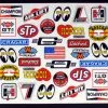 McAllister Racing D518 1/10 Scale Vintage Racing Decal Sheet