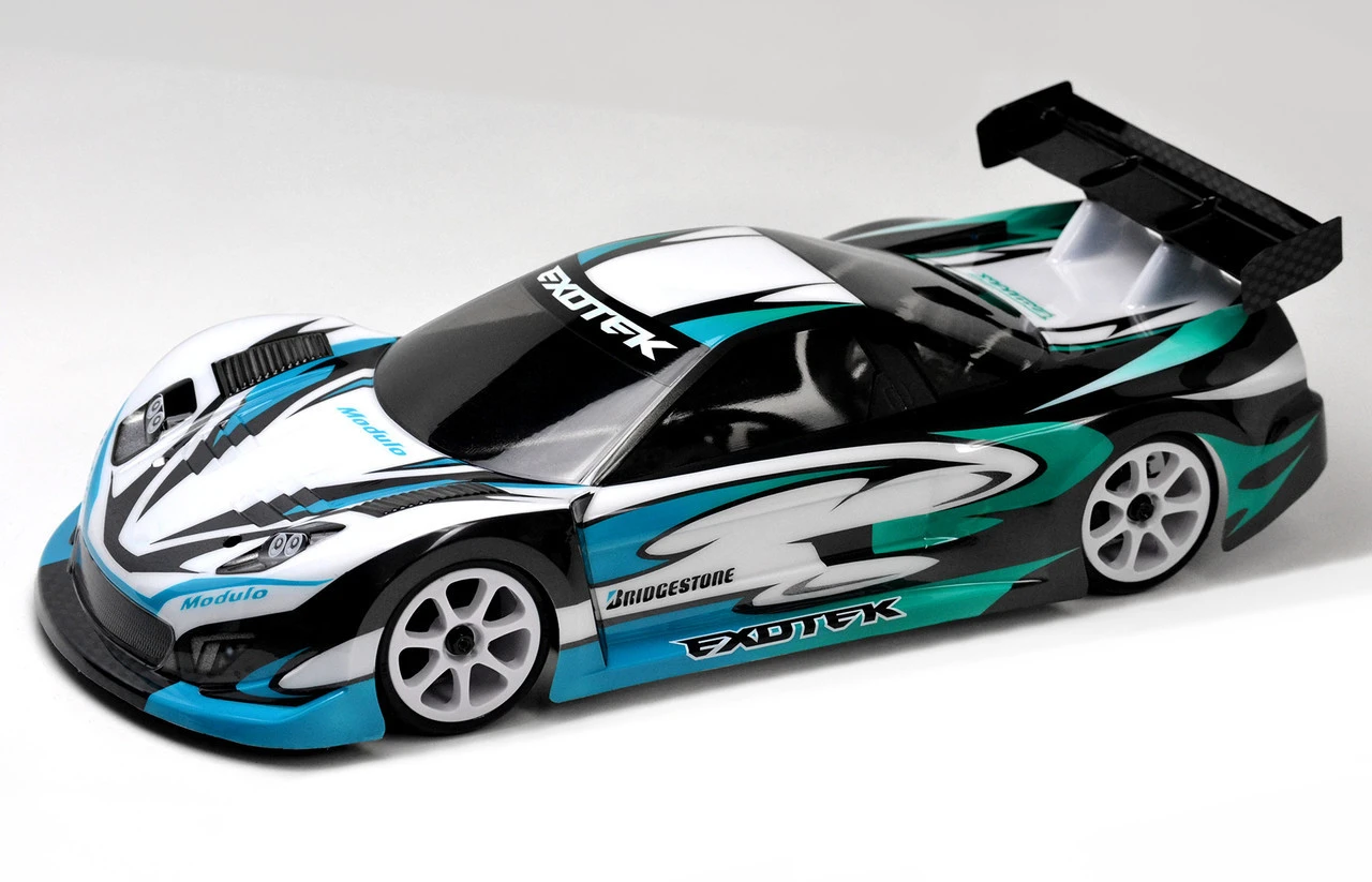 Exotek Racing 2064 1/10 USGT Race Body Type A, Clear Lexan With Wing 1 Exotek Racing 2064 1/10 USGT Race Body Type A, Clear Lexan With Wing